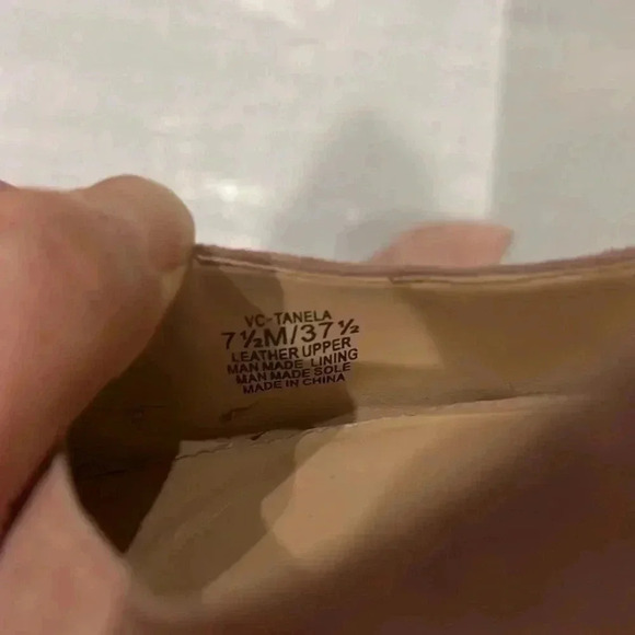 [US7.5/EU37.5]Vince Camuto Tanela Blush Pink Suede  Pointed Toe Pump 3”Heels - Picture 8 of 8